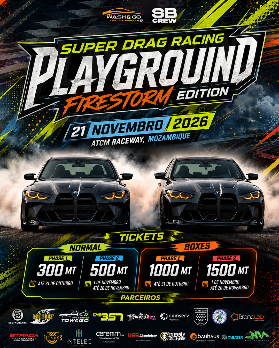 Super Drag Racing: Playground — Firestorm Edition